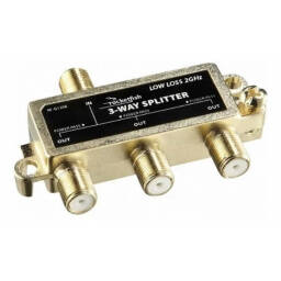 Spliter 3 Vias 5-2300 Mhz Alta Calidad Cable Tv Mf Shop