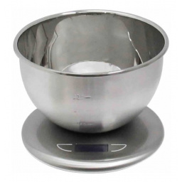 Balanza Digital De Cocina Con Bowl Acero Hasta 5kgs Mf Shop