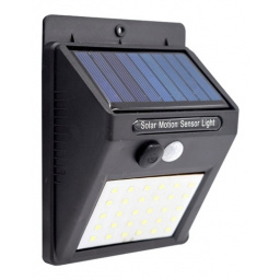Foco Led Solar Con Sensor Movimiento 15w Ip65 Mf Shop