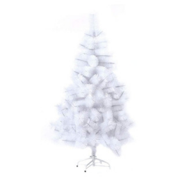 Árbol de Navidad Blanco 150 cm Base Metálica Mf Shop