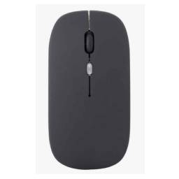 Mouse inalmbrico con luces RGB, diseo ergonmico, portable y recargable.